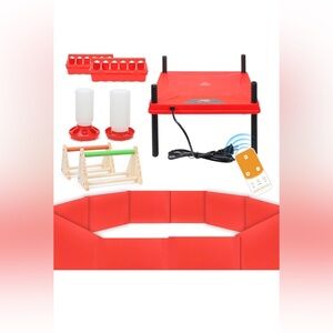 chick starter kit with chicken heating plate